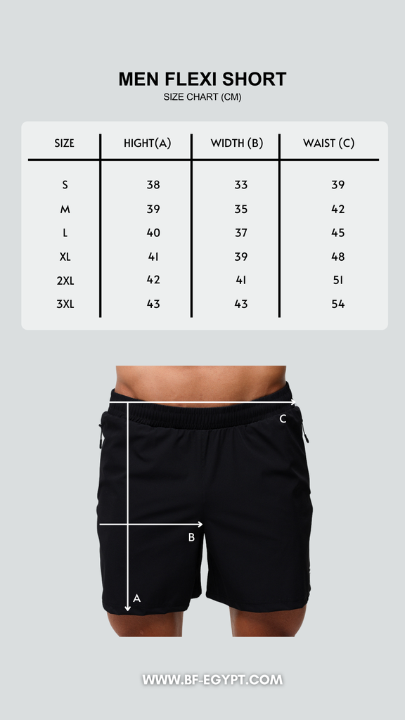 Men Flexi Short - MS9 #88