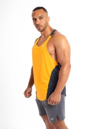 [MoSM5461] Men gym tank top #19 (orange, S)