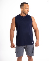 [MdSM5710] Men training tank top #20 (dark blue, S)