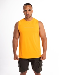 [MoSM5716] Men training tank top #20 (orange, S)