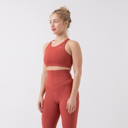 [WcX7676] Women-pro sports bra (cherry red, XS)
