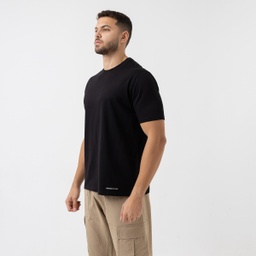 [MBS7959] Men-Cotton T-Shirt #74 (Black, S)