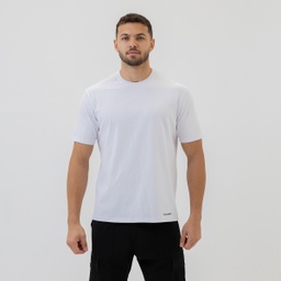 [MwS7965] Men-Cotton T-Shirt (white, S)