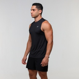 [SB8611] Men Dry Tank Top MT7 #77 (Black, L)