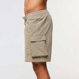 [ndS9076] Men Baggy Short - MS10 #92 (dark beige , S)