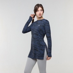 [wdX9220] W - printed Long Fit Close Mesh #94 (dark gray, XS)