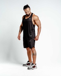 [MBM137] Men Tank Top - B. #18 (Black, M)