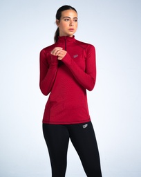 [WdS511] Women Long Sleeve T-Shirt - A #37 (dark red, S)