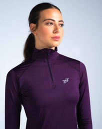 [WpS739] Women Long Sleeve T-Shirt - A #37 (purpple, S)