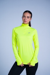 [WnS652] Women Long Sleeve T-Shirt - A #37 (neon yellow, S)