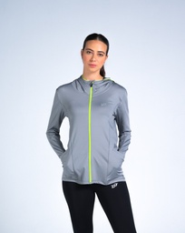 [WgS583] Women-Long Track Jacket - A (gray, S)