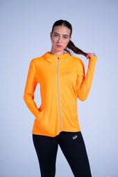 [WNS411] Women-Long Track Jacket - A #45 (Neon Orange, S)