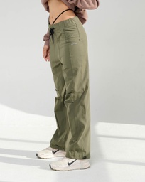 [WoX1245] Women - Baggy Pants #48 (olive, XS)
