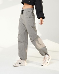 [WgX1250] Women - Baggy Pants #48 (gray, XS)