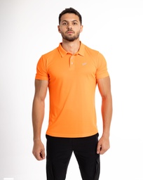 [MNSM1697] Men Polo Dry-Fit T-Shirt. #14 (Neon Orange, S)