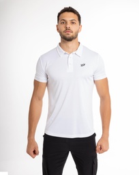 [MwSM1703] Men Polo Dry-Fit T-Shirt. #14 (white, S)