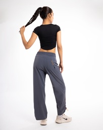 [WgSW1984] Women - Flexi Wide Leg Pants #49 (gray, S)